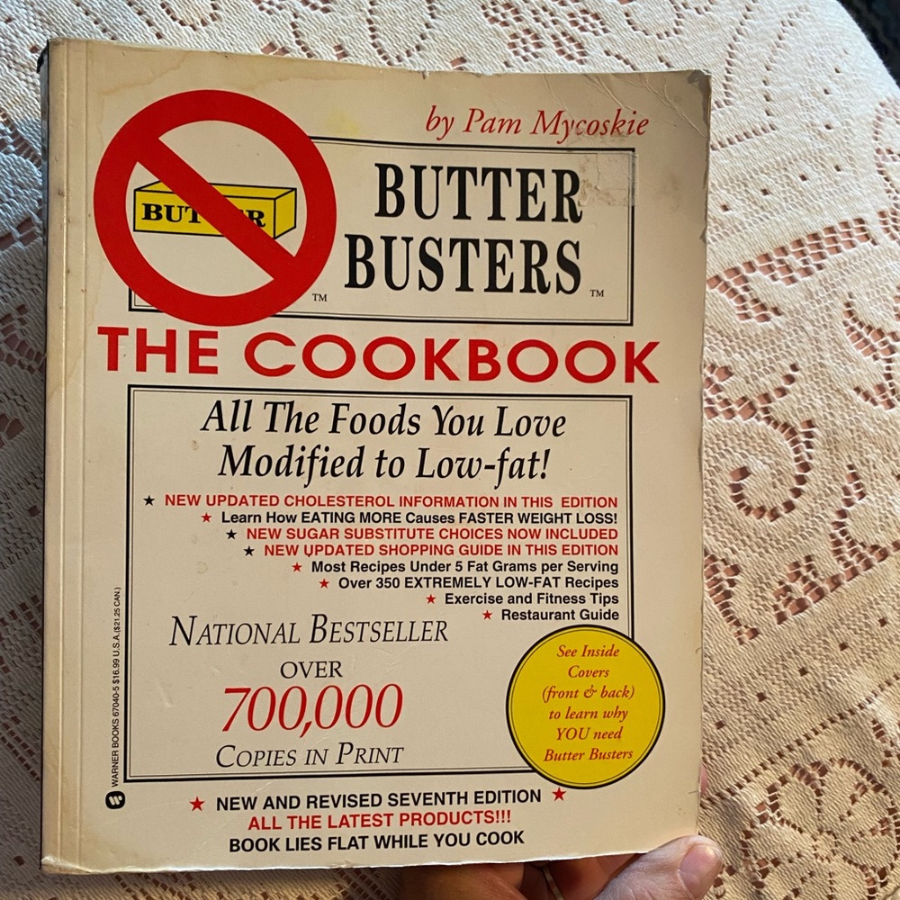 PAM MYCOSKIE BUTTER BUSTERS COOKBOOK